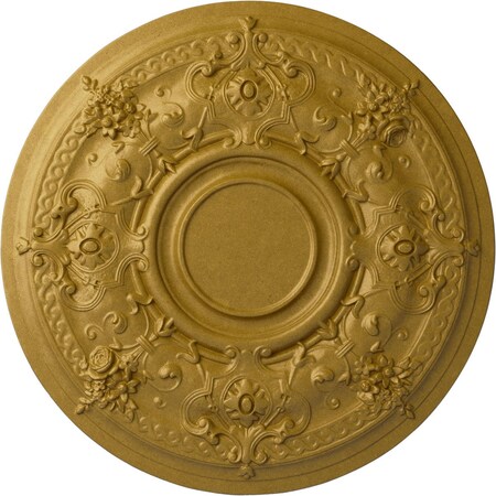 Darnay Ceiling Medallion (Fits Canopies Up To 7 1/4), Hand-Painted Pharaohs Gold, 29 1/4OD X 2P